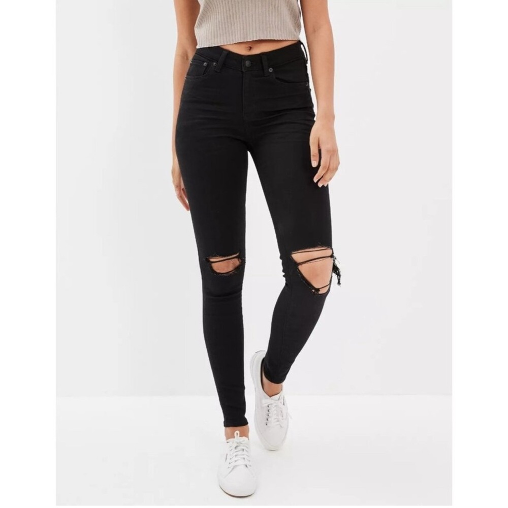 American Eagle Super High Rise Jeggings - size 2